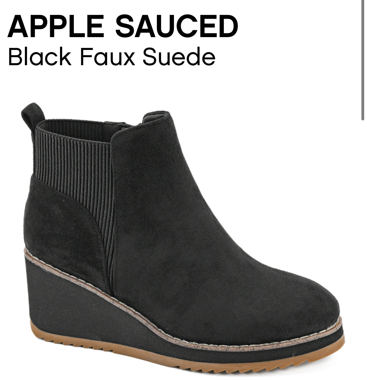 Corkys Apple Sauced Black