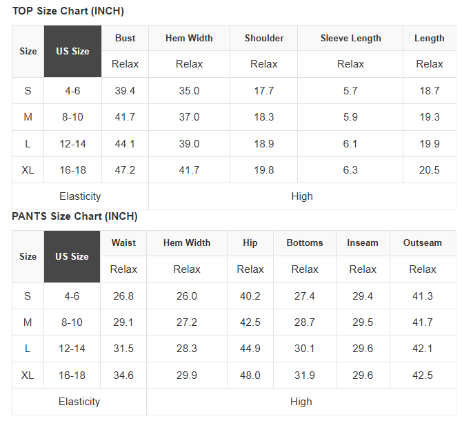Color Spring Tee Drawstring Wide Leg Pants 2pcs Outfit| S-4X
