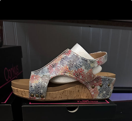 Corkys VOLTA II Bright Multi Washed Floral
