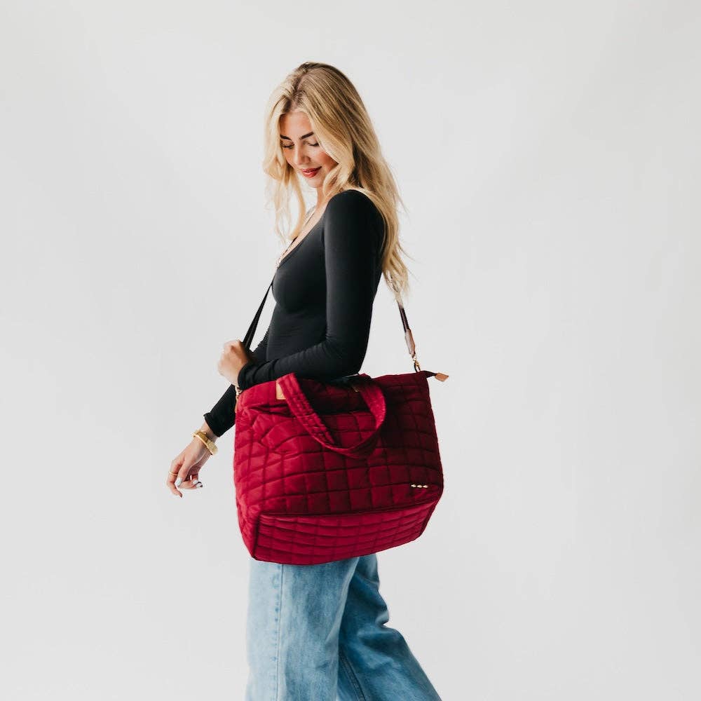 Day Dreamer Quilted Tote Bag